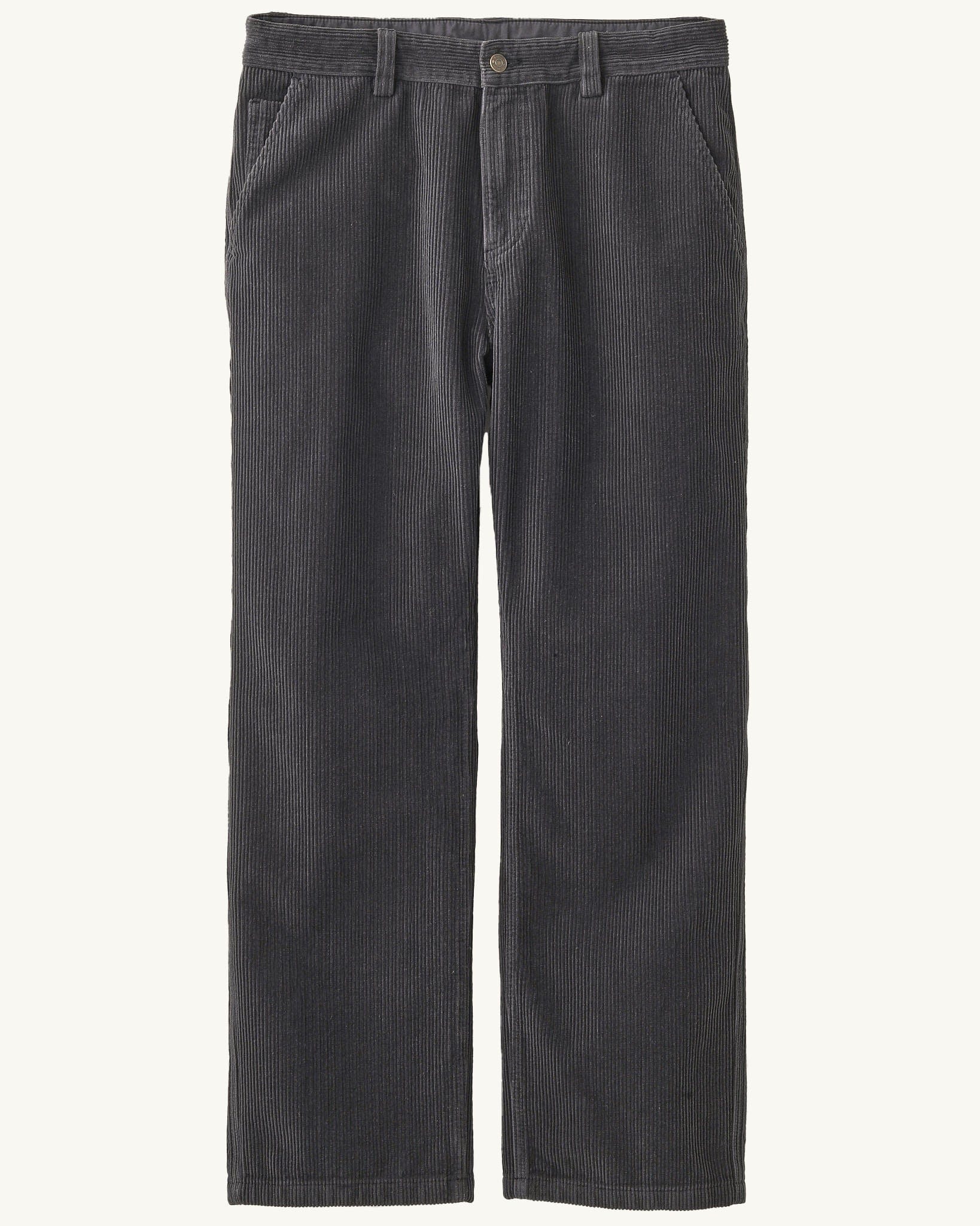 Cord Trouser - Black - Image 3
