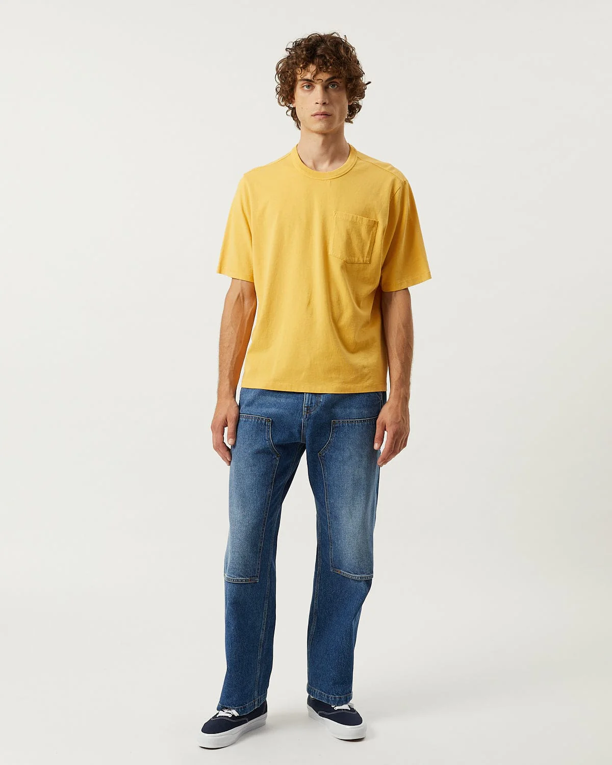 Garment Dye Tee - Gold - Image 2