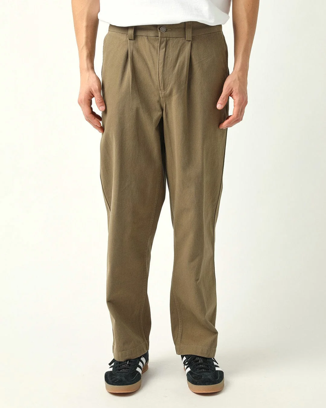 Heavy Twill Trouser - Army - Image 2