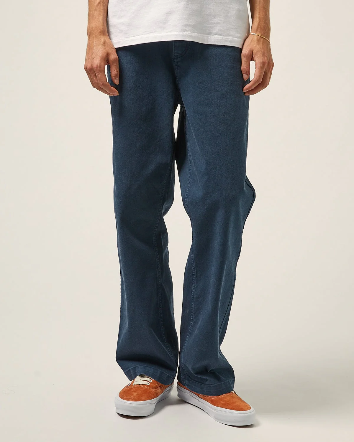 Heavy Twill Trouser - Navy - Image 2