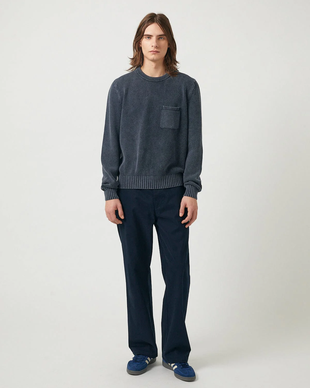 Moleskin Trouser - Navy - Image 2