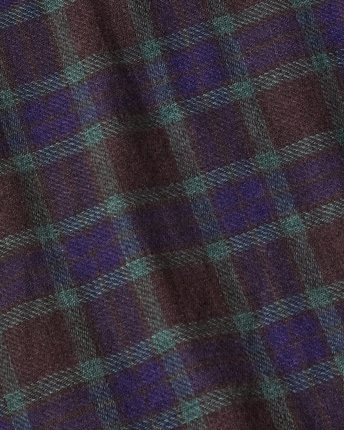 Plaid Cashmere Scarf - Image 3