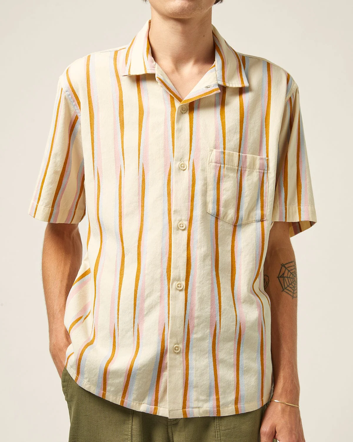 Twisted Stripe SS Camp - Image 2