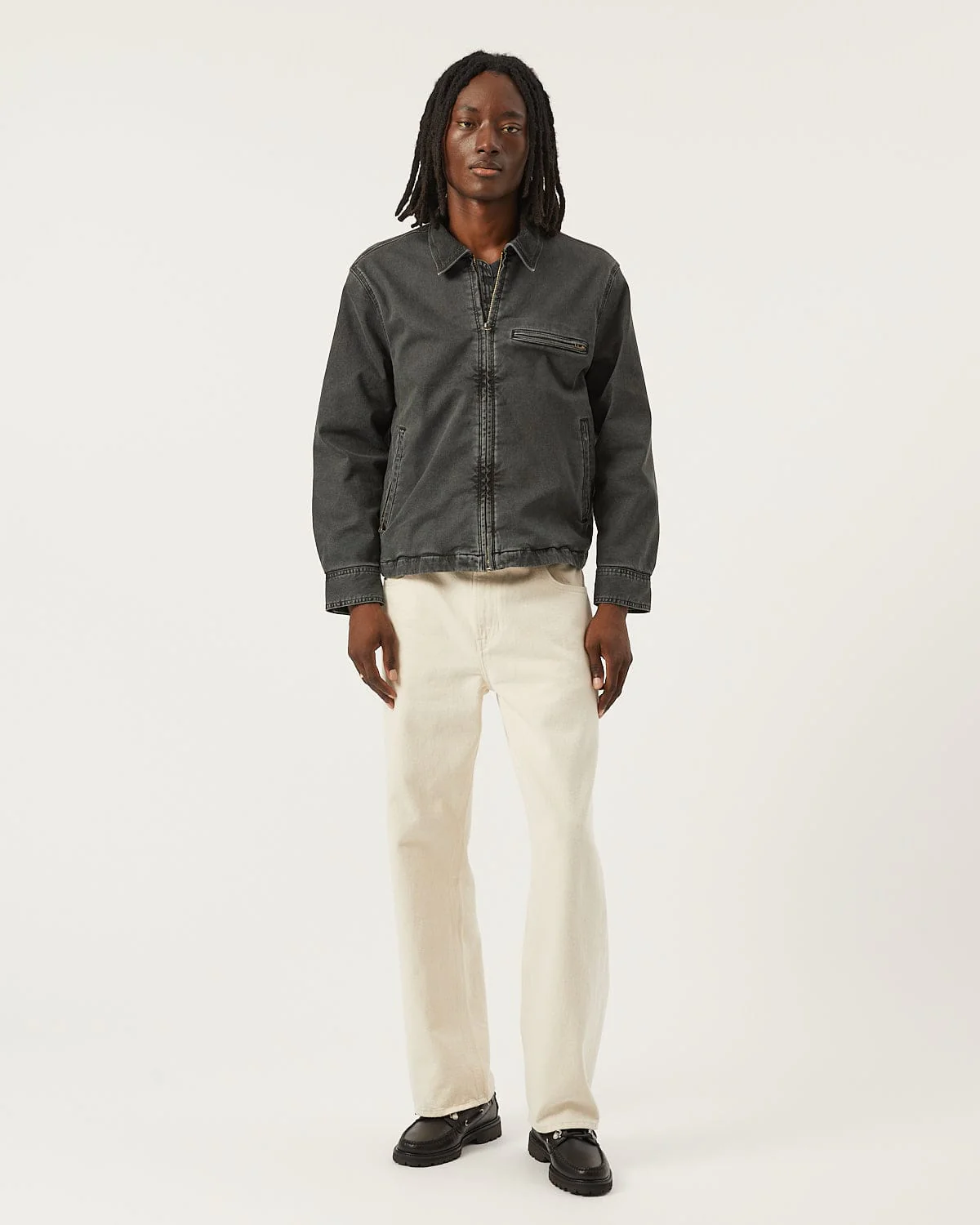 Utility Jacket - Black - Image 2