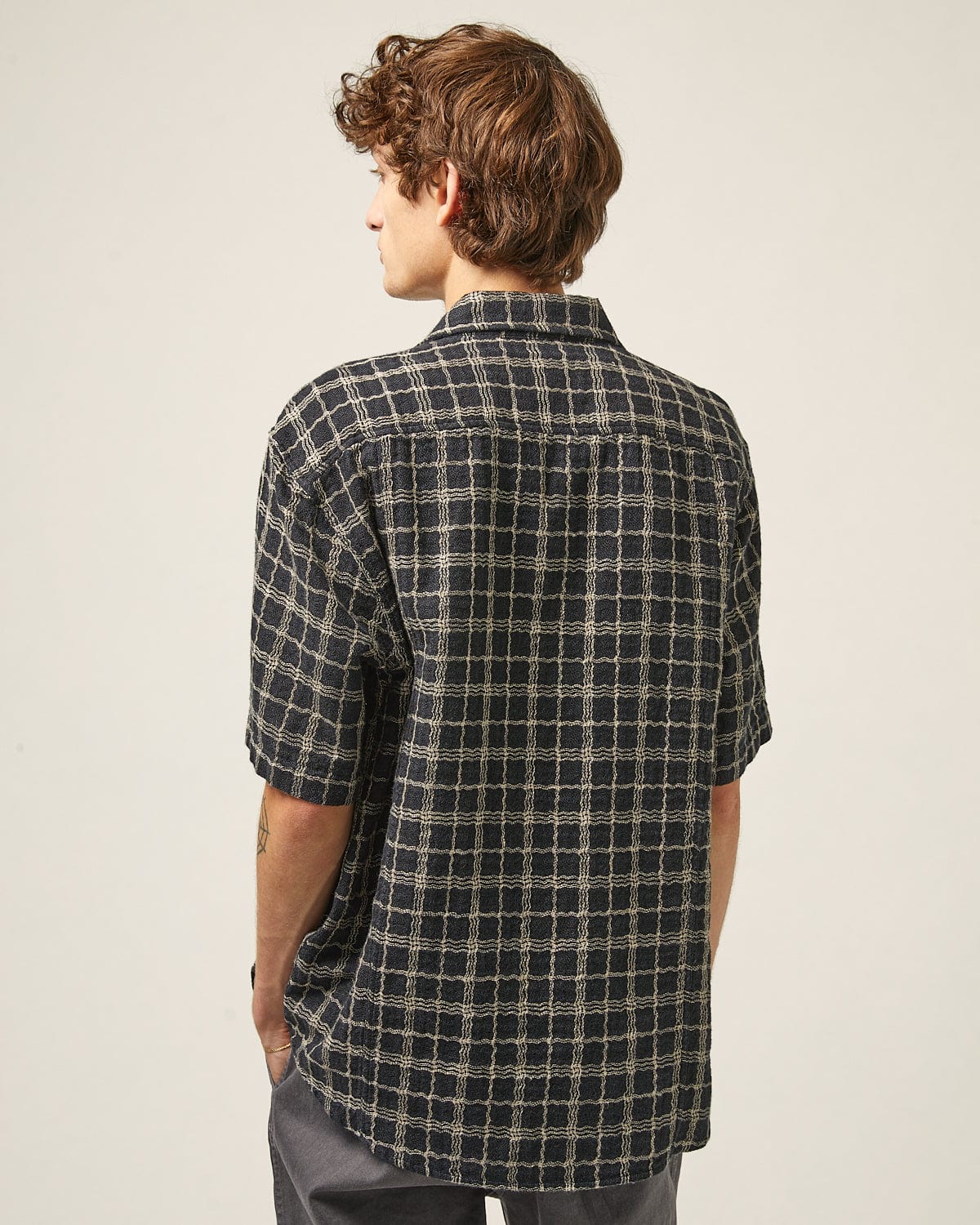 Wavy Linen SS - Black - Image 3